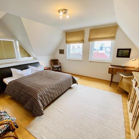 Ferienwohnung Kapitänshaus Möwenblick Rostock Exterior foto