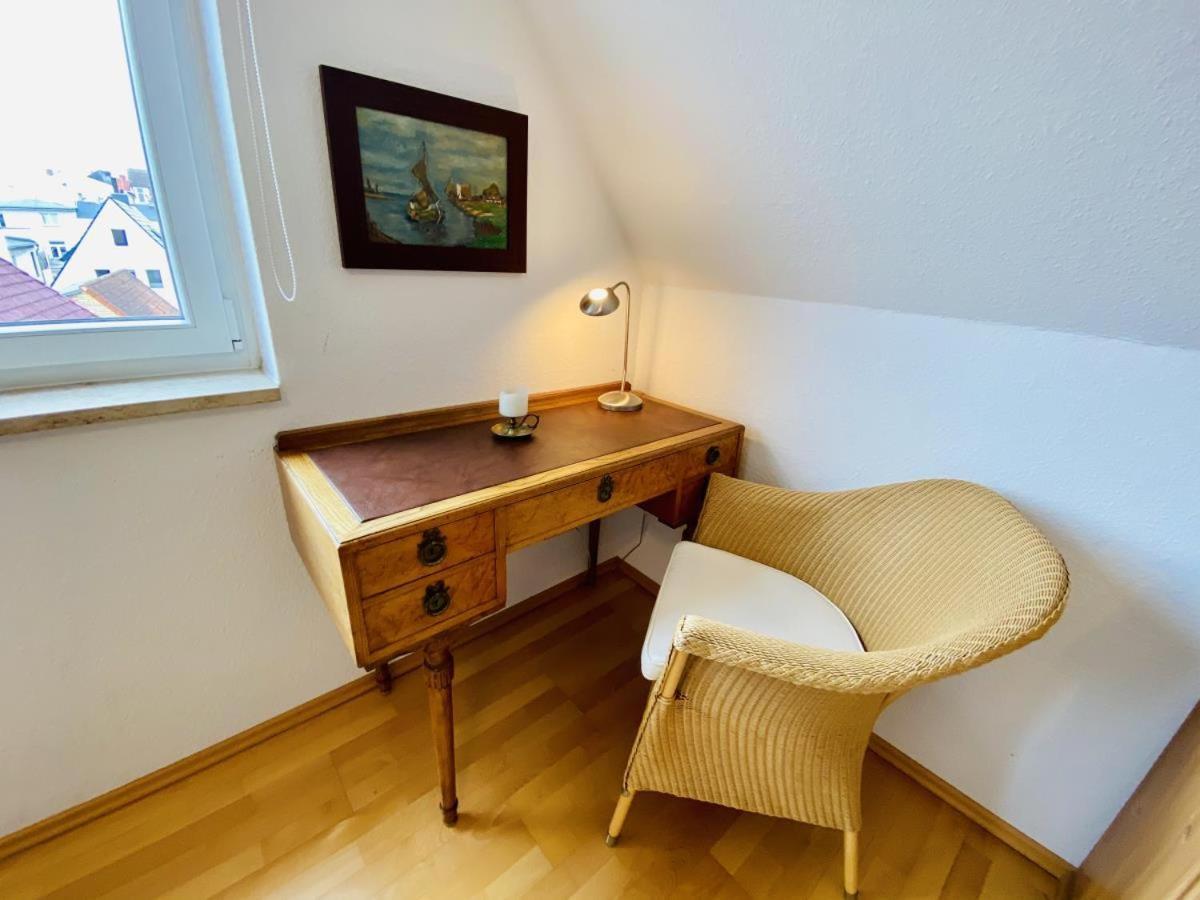 Ferienwohnung Kapitänshaus Möwenblick Rostock Exterior foto